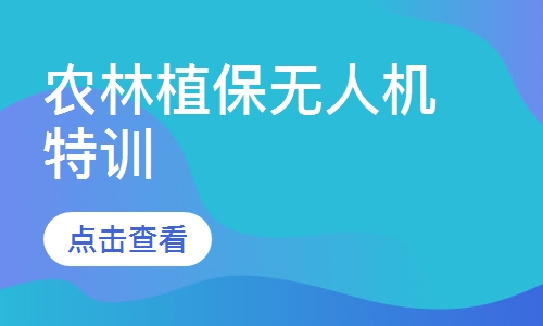 农林植保无人机特训