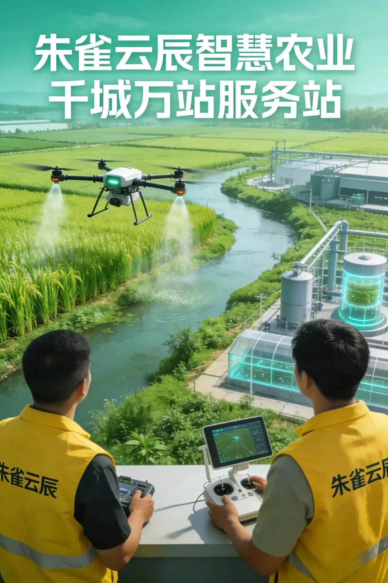 朱雀云辰智慧农业千城万站服务站