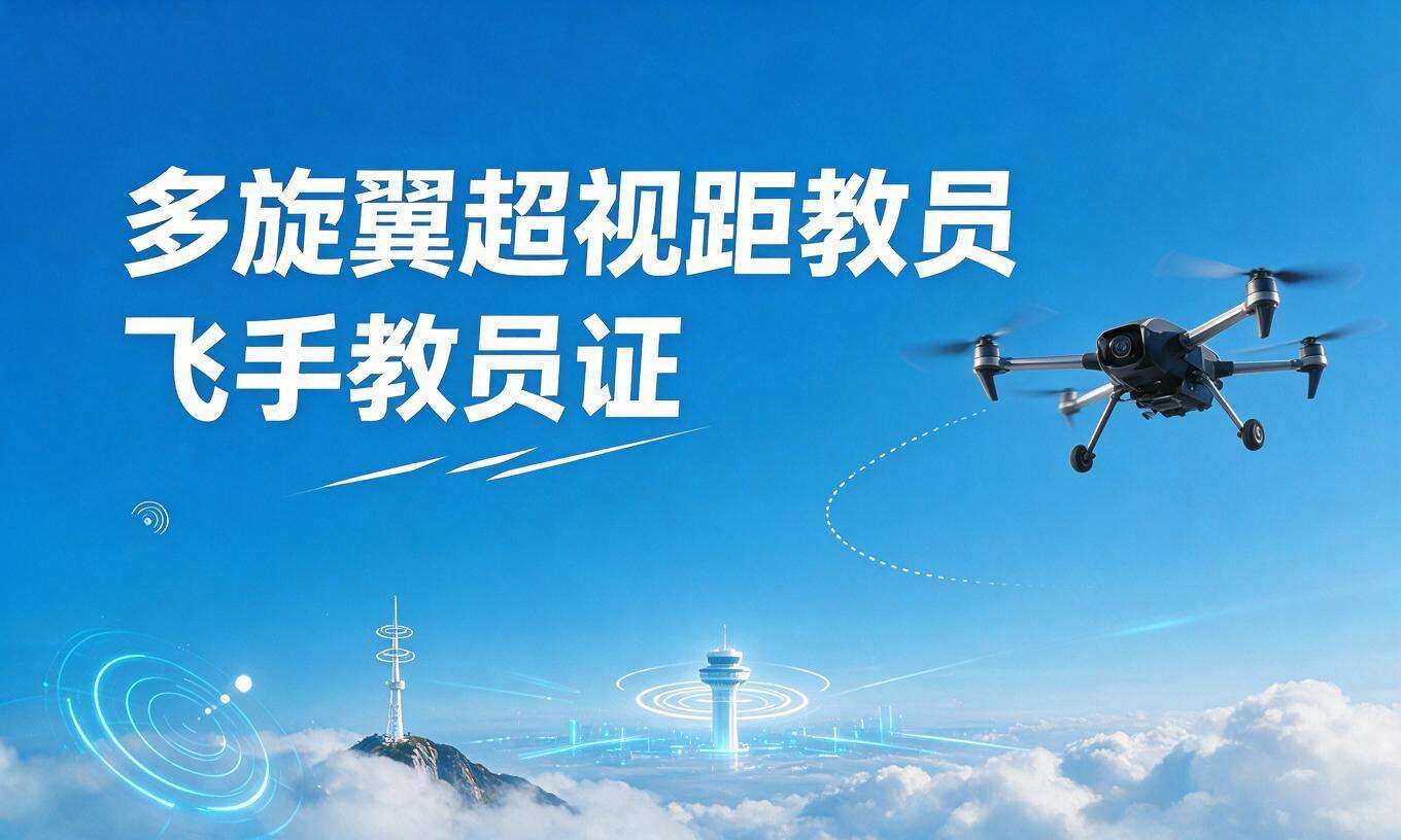 多旋翼超视距教员 飞手教员证