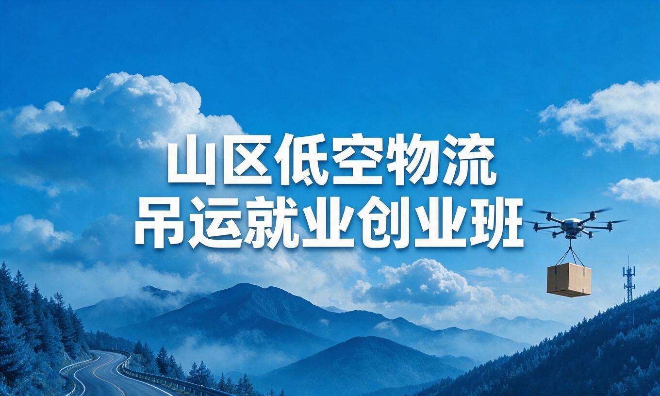 山区低空物流吊运就业创业班